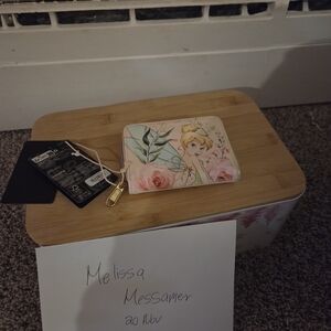 Loungefly Pink and Cream Fairy Wallet